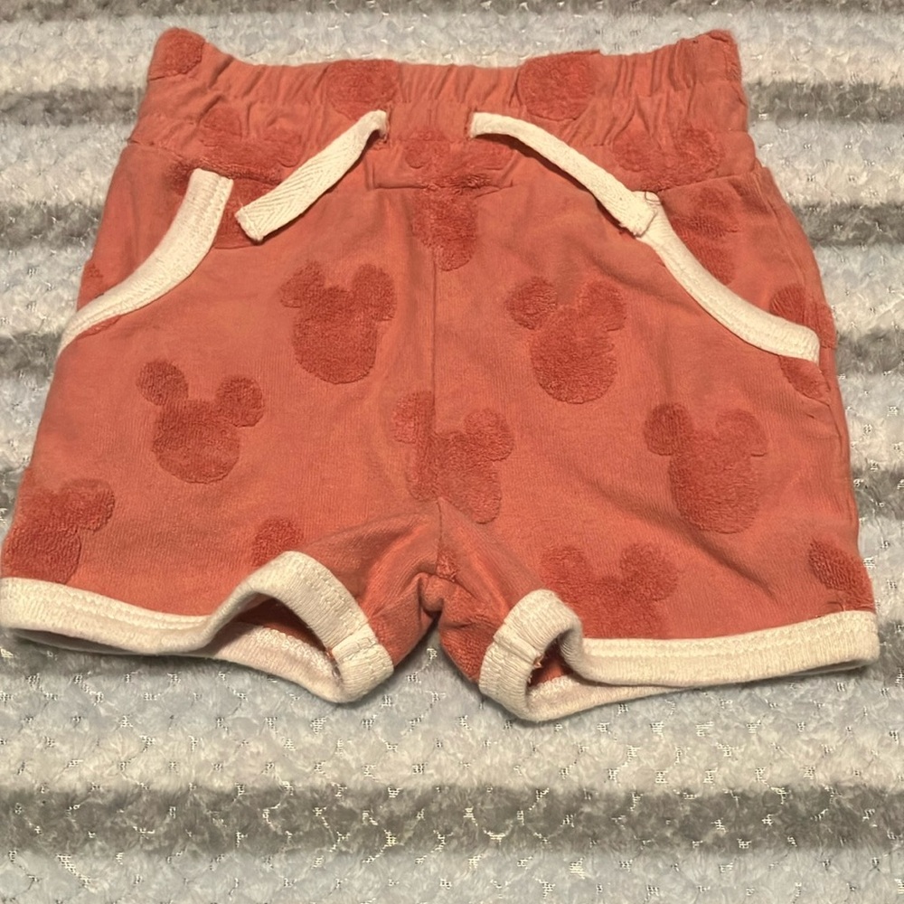 Minnie Mouse Girl shorts, 0-3 months